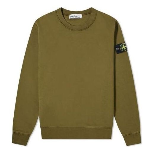 Толстовка garment dyed crew sweatshirt 'olive' Stone Island, зеленый
Толстовка garment dyed crew sweatshirt 'olive' Stone Island, зеленый