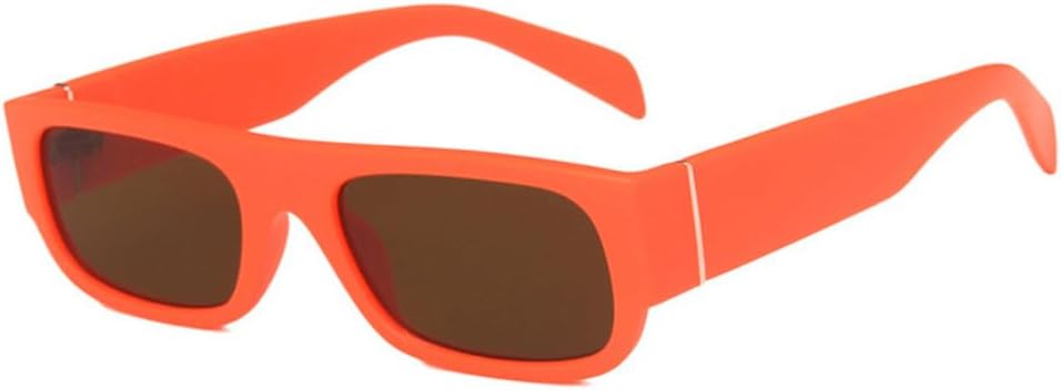 Женские солнцезащитные очки в стиле ретро, маленькие прямоугольные, фиолетовые, с защитой от УФ-излучения UV400, мужские солнцезащитные очки LANGSER, Matte Orange Tea
Женские солнцезащитные очки в стиле ретро, маленькие прямоугольные, фиолетовые, с защитой от УФ-излучения UV400, мужские солнцезащитные очки LANGSER, Matte Orange Tea