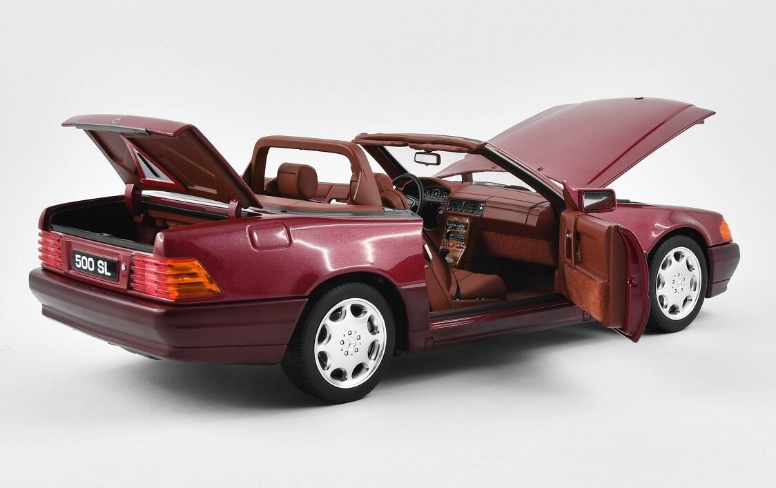 Norev Mercedes Benz 500Sl R129 1989 Red Meta 1:18 183716
Norev Mercedes Benz 500Sl R129 1989 Red Meta 1:18 183716