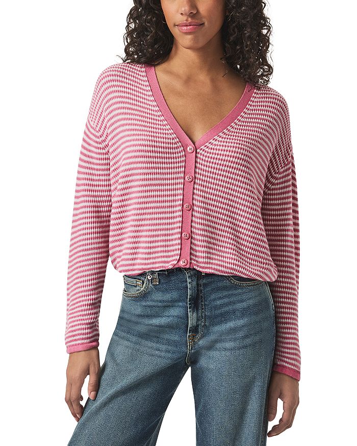 Кардиган Bri в полоску Splendid, розовый 
Кардиган Bri в полоску Splendid, розовый