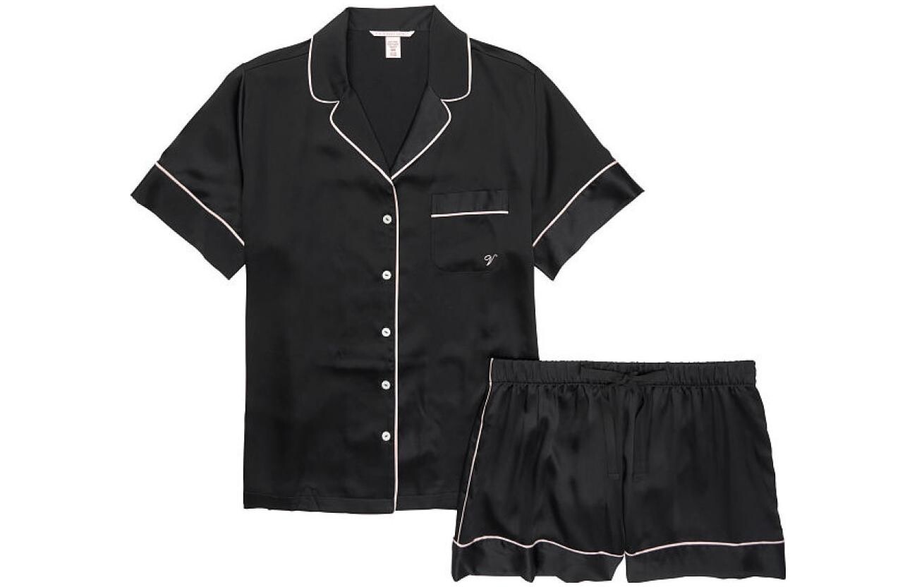 Женский пижамный комплект Victoria's Secret, цвет Black
Женский пижамный комплект Victoria's Secret, цвет Black