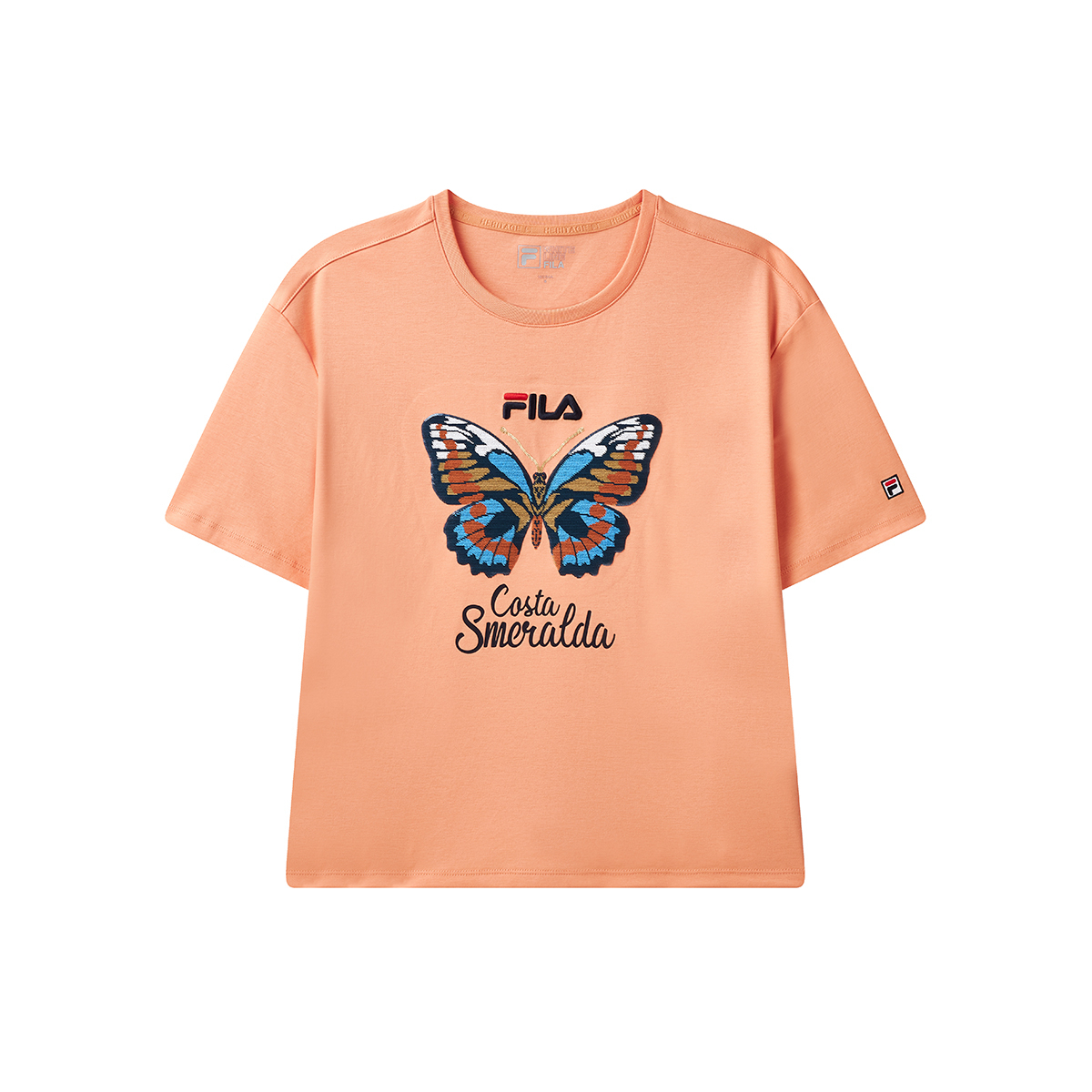 Женская футболка со спущенными плечами и рукавами Fila, sand оранжевый
Женская футболка со спущенными плечами и рукавами Fila, sand оранжевый