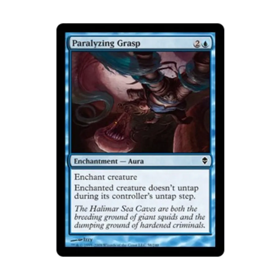 CCG Парализующая хватка (С), MTG - Zendikar
CCG Парализующая хватка (С), MTG - Zendikar