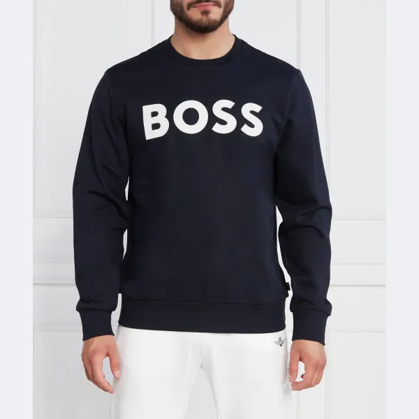 Толстовка Soleri 02 стандартного кроя Boss, черный
Толстовка Soleri 02 стандартного кроя Boss, черный