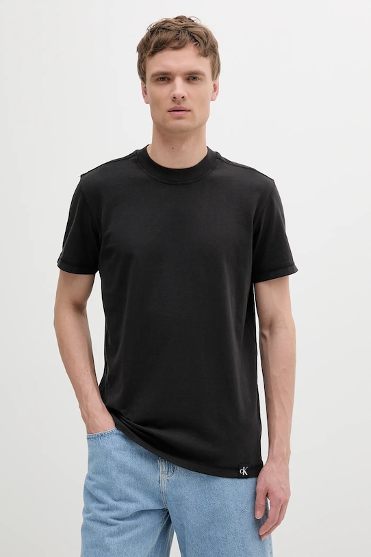 Хлопковая футболка Calvin Klein Jeans, черный
Хлопковая футболка Calvin Klein Jeans, черный