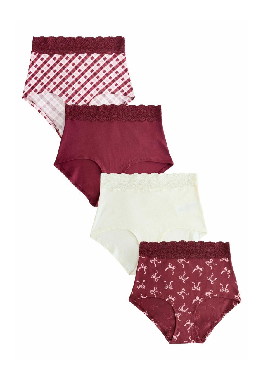 Брифы Next HIGH LEG TRIM FOUR PACK, Berry Red/Red
Брифы Next HIGH LEG TRIM FOUR PACK, Berry Red/Red