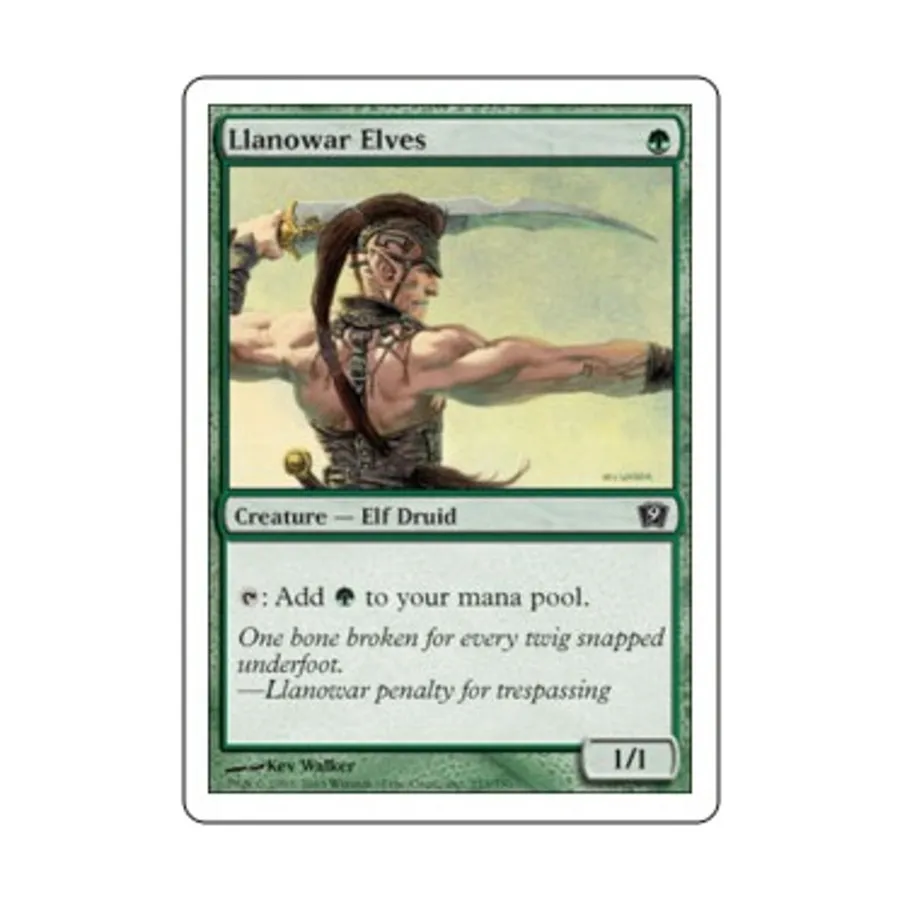 CCG Ллановарские эльфы (К), MTG - 9th Edition
CCG Ллановарские эльфы (К), MTG - 9th Edition