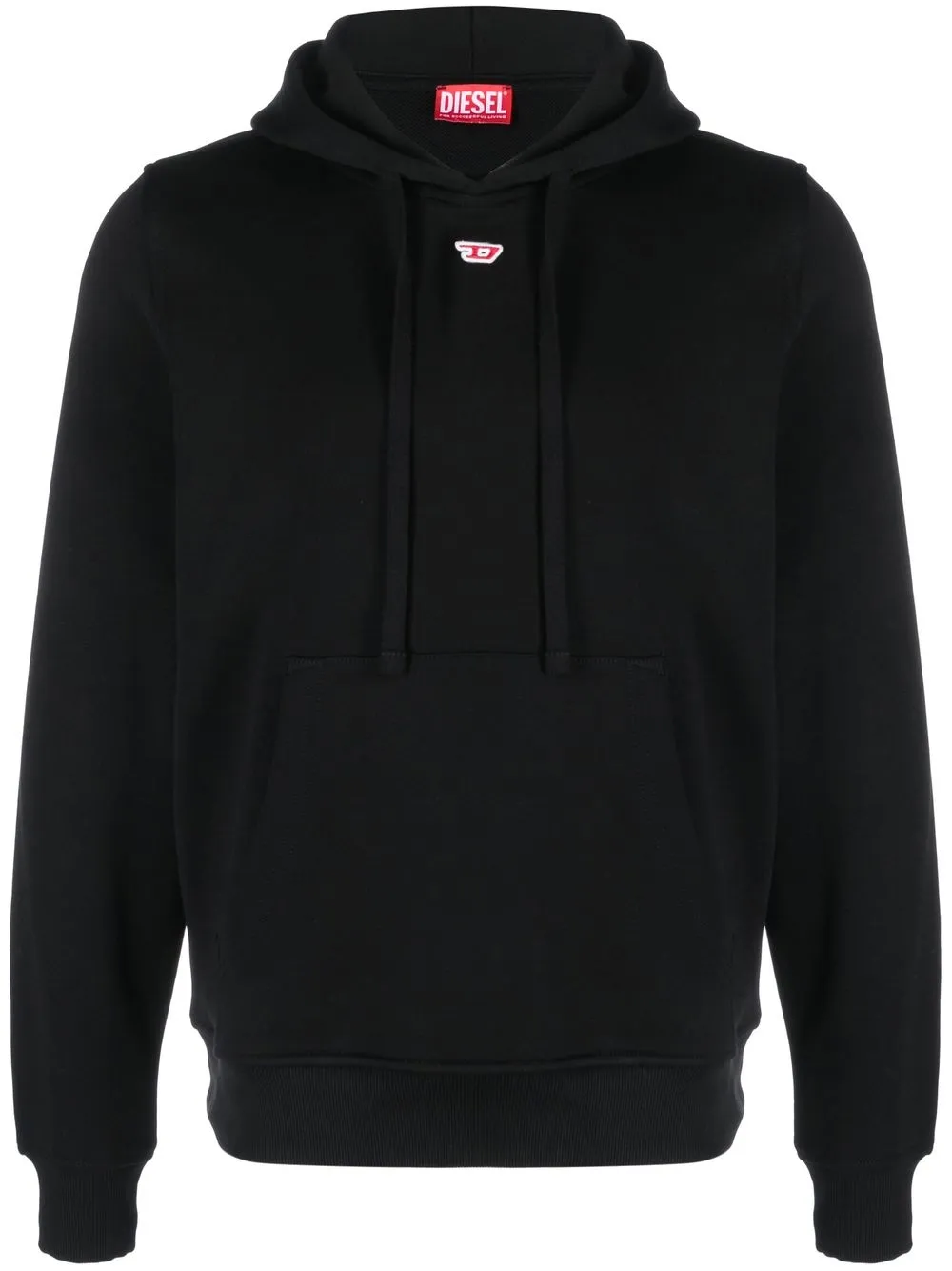 Худи с нашивкой-логотипом DIESEL, черный
Худи с нашивкой-логотипом DIESEL, черный