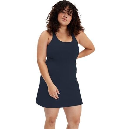 Платье Paloma - женское Girlfriend Collective, темно-синий 
Платье Paloma - женское Girlfriend Collective, темно-синий