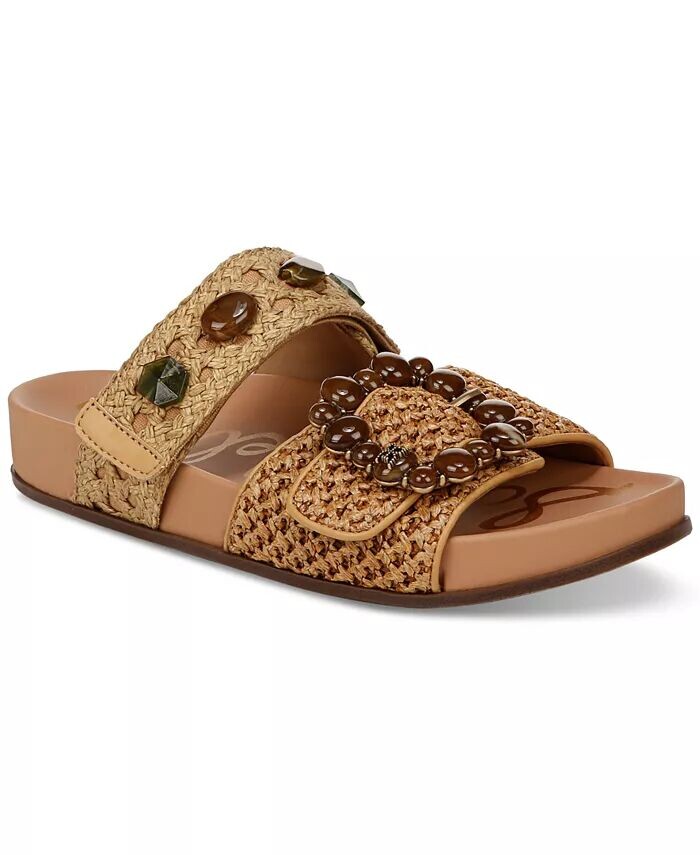 Женские сандалии Regan с плетеной стелькой и украшением Sam Edelman, бежевый
Женские сандалии Regan с плетеной стелькой и украшением Sam Edelman, бежевый
