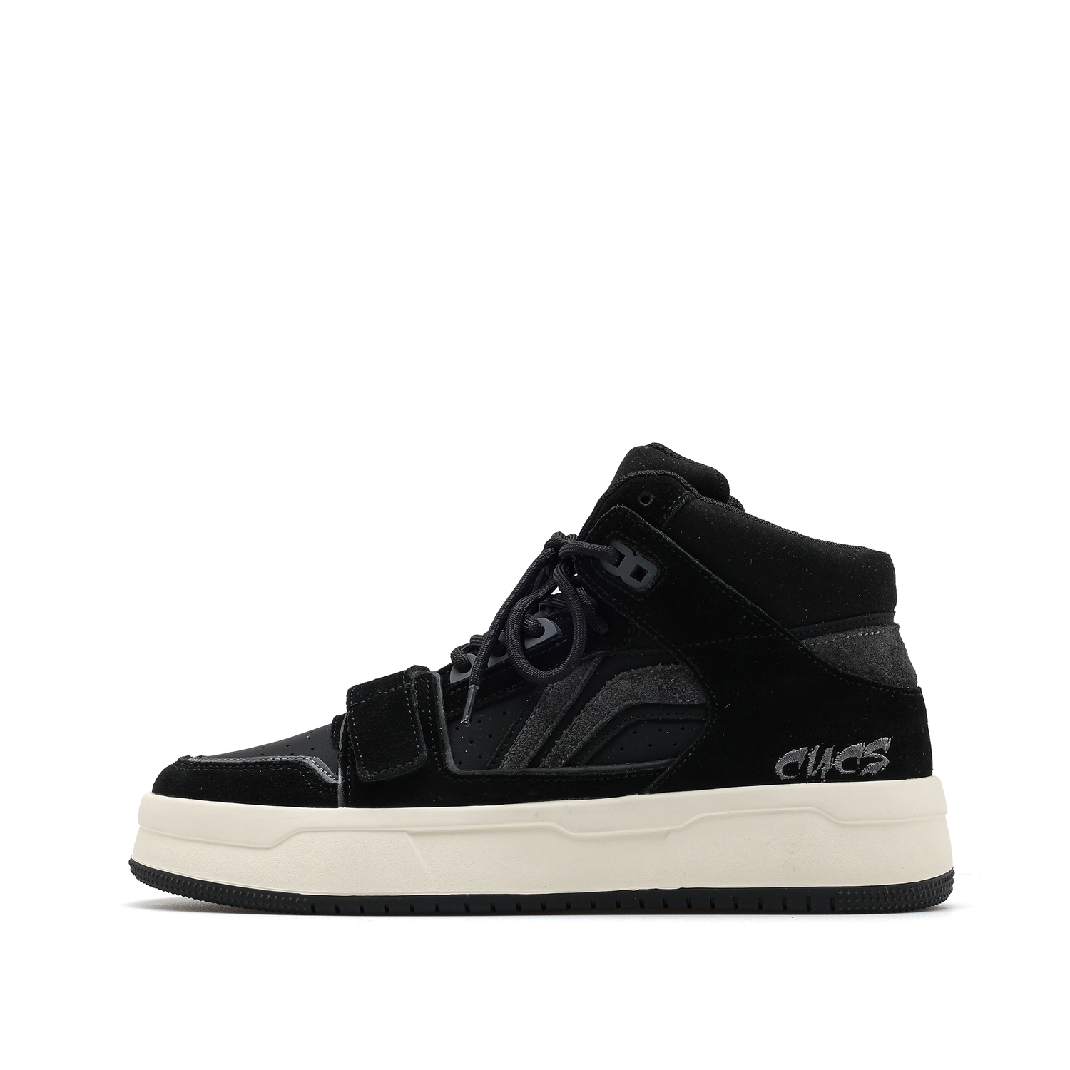 CUCS Устойчивые к истиранию высокие скейтерские кроссовки для мужчин с эффектом увеличения роста - черные, цвет Black 
CUCS Устойчивые к истиранию высокие скейтерские кроссовки для мужчин с эффектом увеличения роста - черные, цвет Black