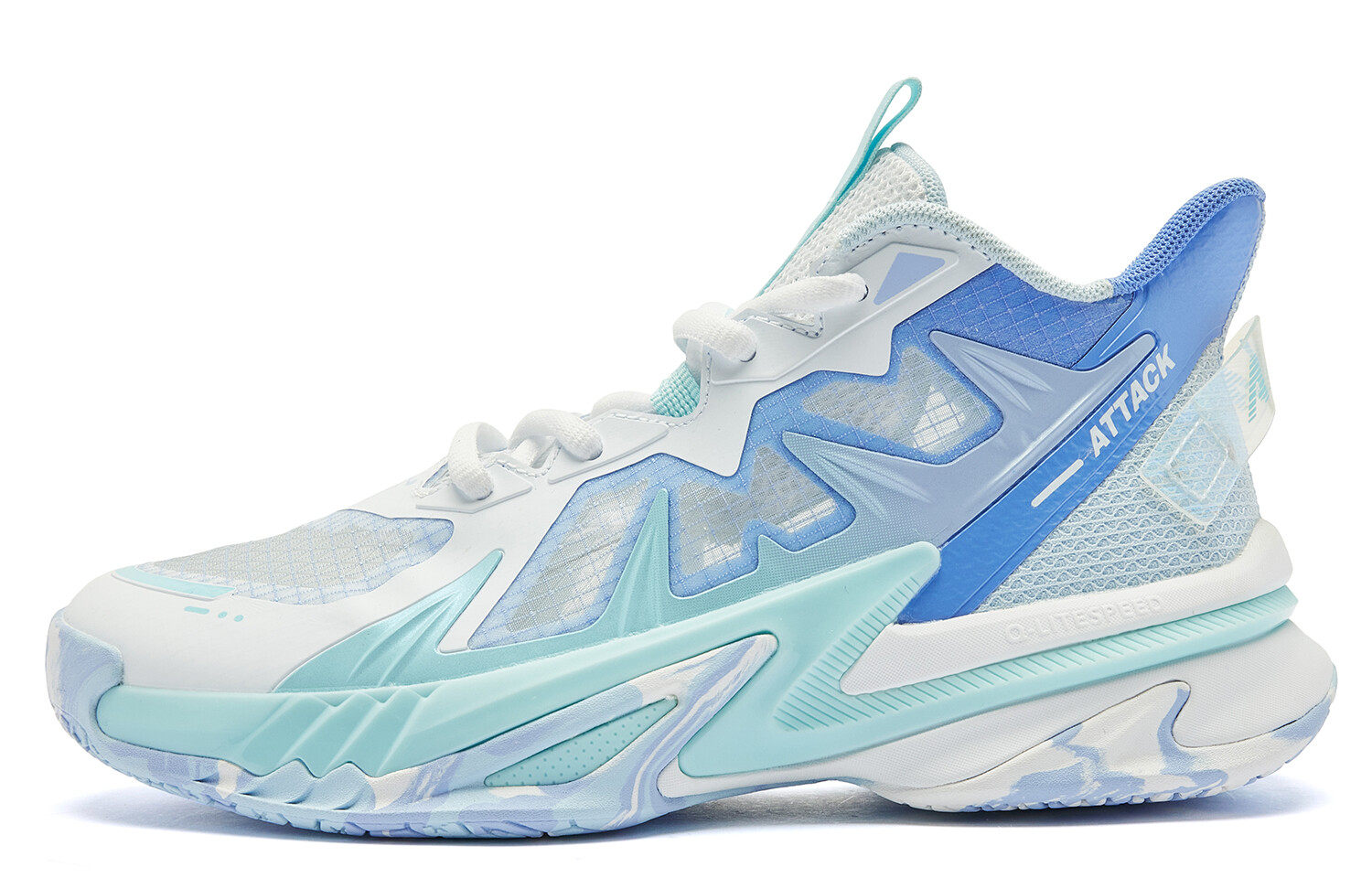 Детские баскетбольные кроссовки GS Mid-top White / Phantom Blue Qiaodan, голубой
Детские баскетбольные кроссовки GS Mid-top White / Phantom Blue Qiaodan, голубой