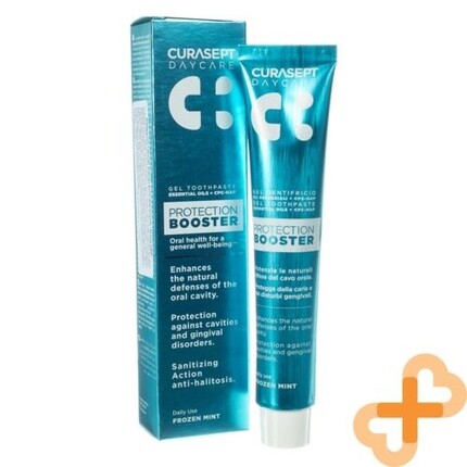 Зубная паста CURASEPT Daycare Booster Protection с ароматом замороженной мяты 75 мл
Зубная паста CURASEPT Daycare Booster Protection с ароматом замороженной мяты 75 мл