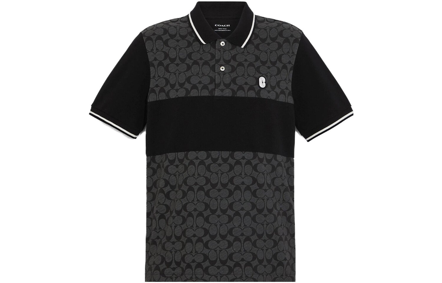 Мужская рубашка поло COACH, цвет Charcoal Signature, Черный, Мужская рубашка поло COACH, цвет Charcoal Signature
Мужская рубашка поло COACH, цвет Charcoal Signature, Черный, Мужская рубашка поло COACH, цвет Charcoal Signature