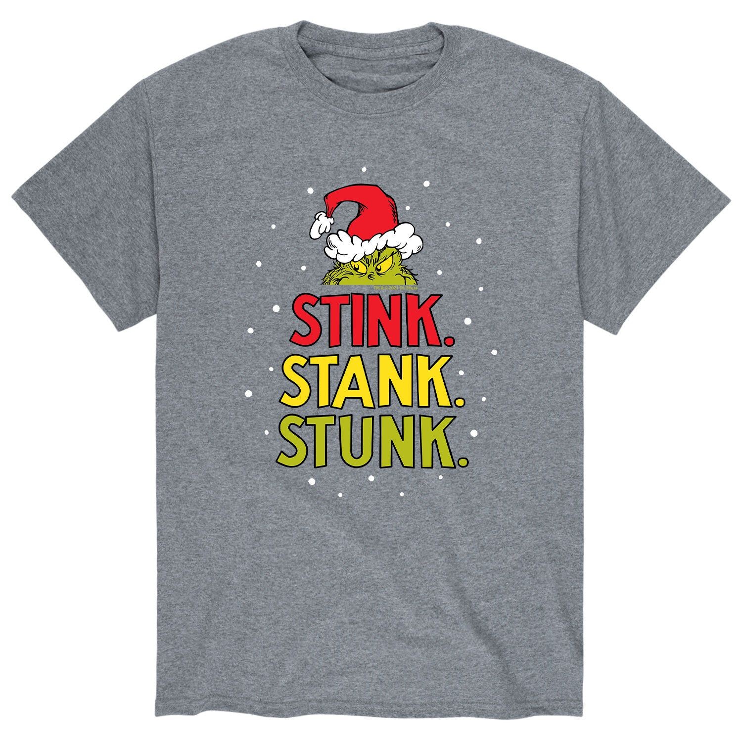 Мужская футболка Dr. Seuss The Grinch "Stink Stank Stunk" Licensed Character
Мужская футболка Dr. Seuss The Grinch "Stink Stank Stunk" Licensed Character