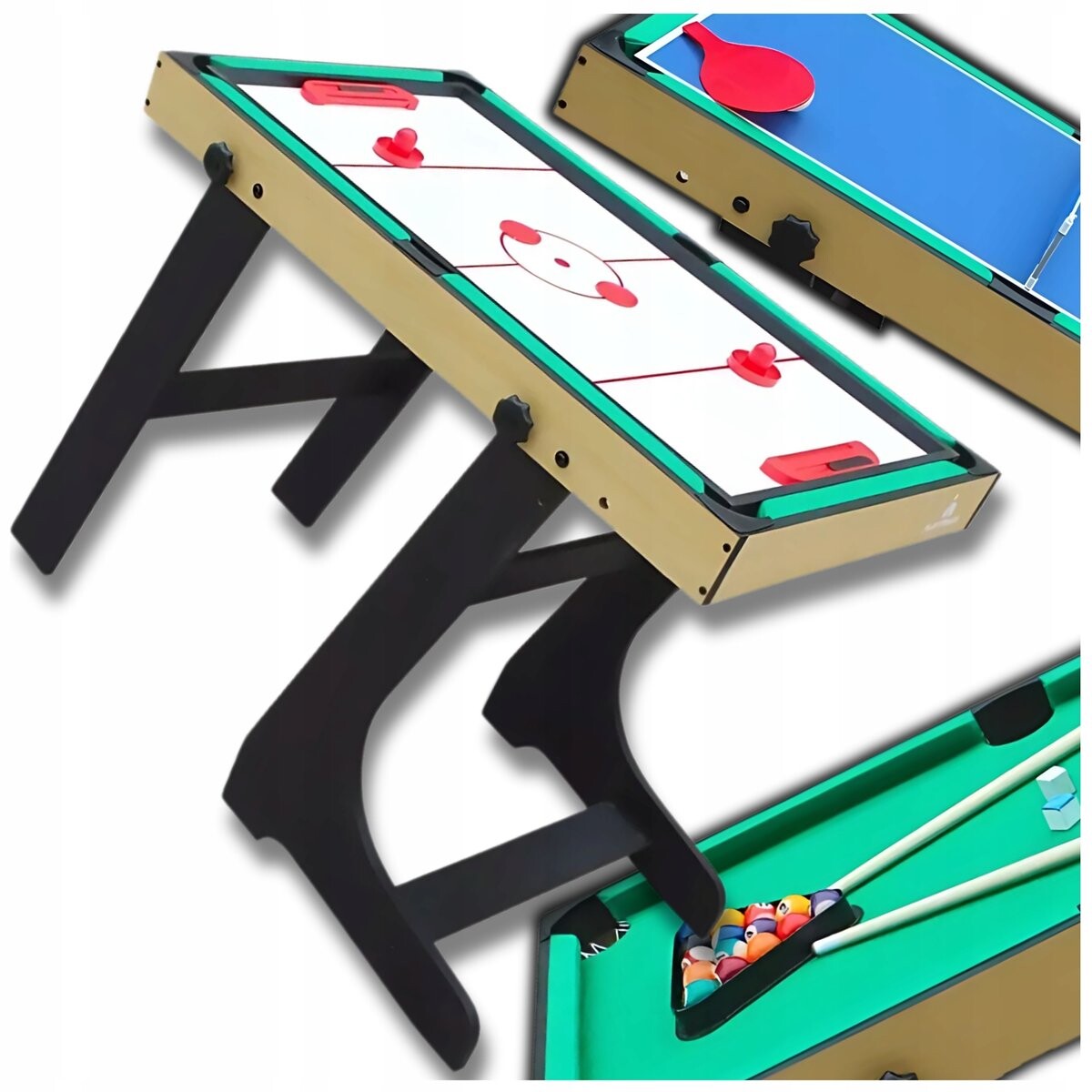 СКЛАДНОЙ ИГРОВОЙ СТОЛИК 3-в-1 БИЛЬЯРДНЫЙ HUMBERGOT ДЛЯ ПИНГ-ПОНГА MatMay
СКЛАДНОЙ ИГРОВОЙ СТОЛИК 3-в-1 БИЛЬЯРДНЫЙ HUMBERGOT ДЛЯ ПИНГ-ПОНГА MatMay