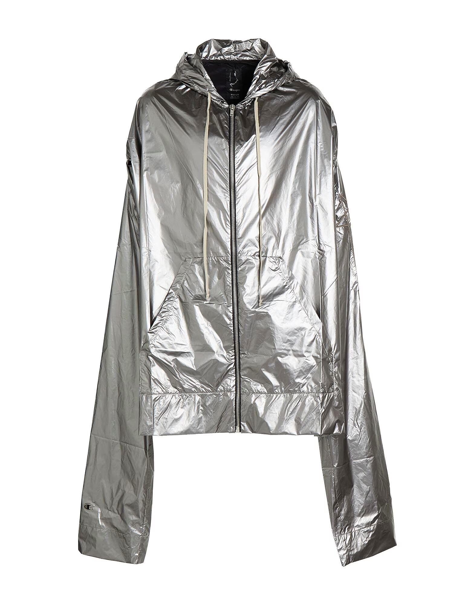 Плащ Rick Owens, серебряный
Плащ Rick Owens, серебряный