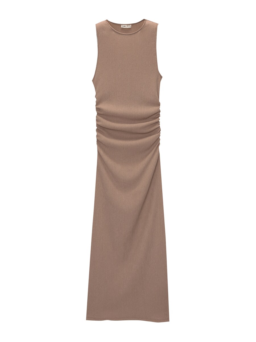 Платье Pull&Bear, экрю 
Платье Pull&Bear, экрю