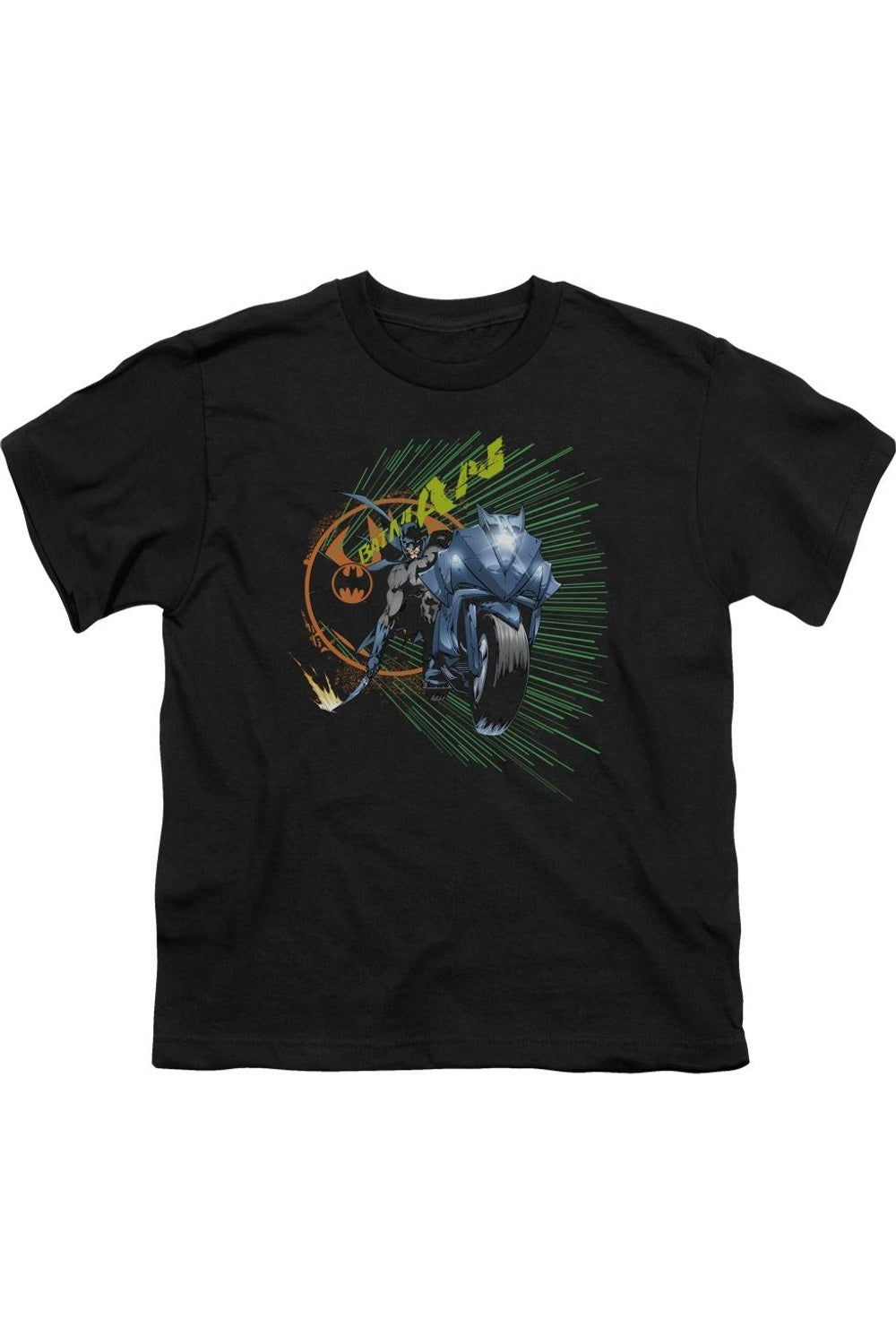 Футболка с коротким рукавом для детей "Бэтцикл Бэтмена" Gildan, черный
Футболка с коротким рукавом для детей "Бэтцикл Бэтмена" Gildan, черный