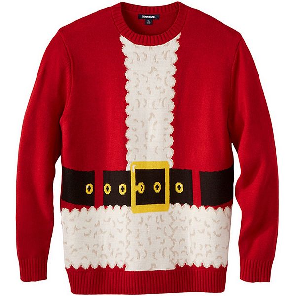 Мужской праздничный свитер big & tall Kingsize, Santa Suit
Мужской праздничный свитер big & tall Kingsize, Santa Suit