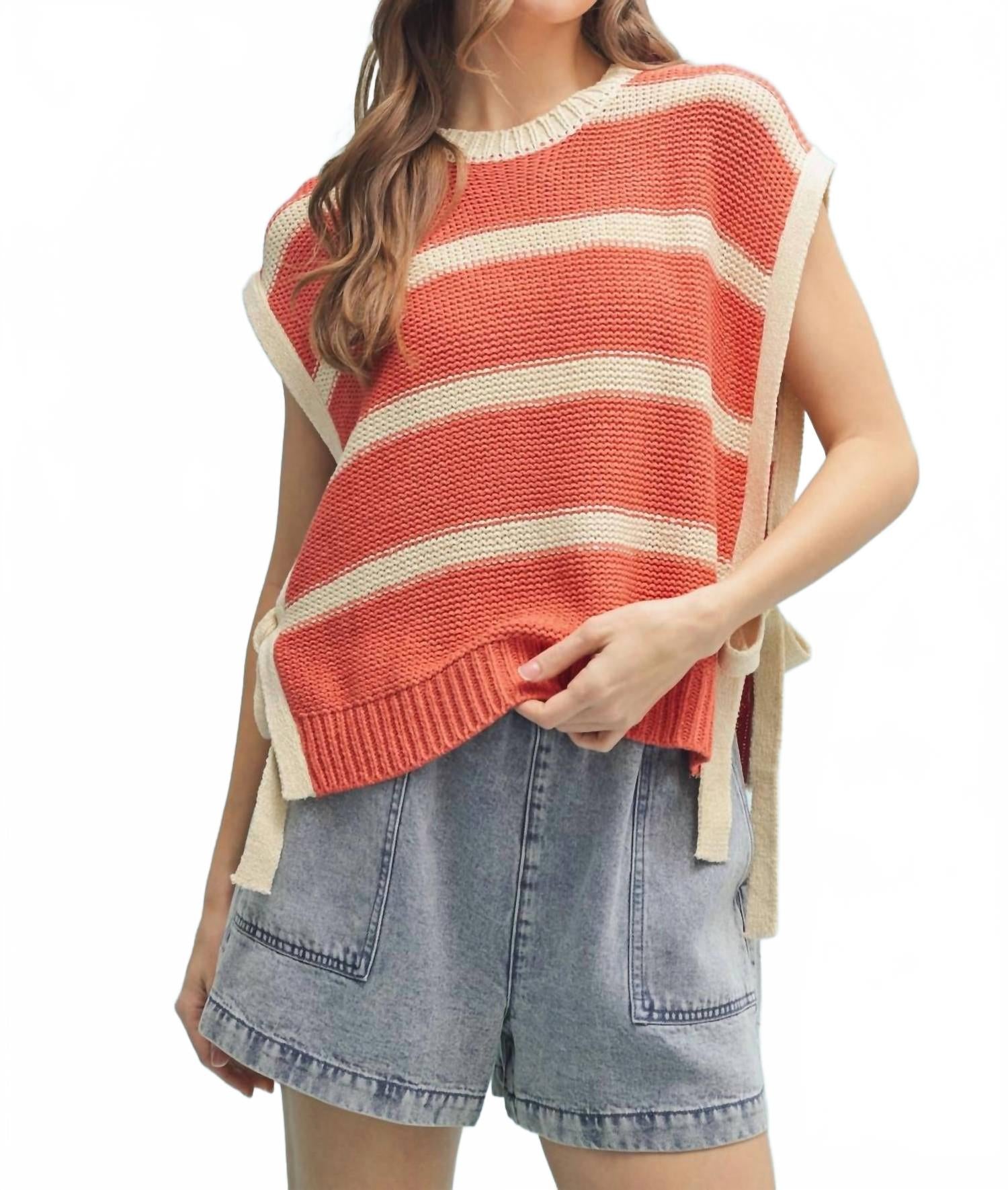 WISHLIST Жилет с завязками по бокам, оранжевый
WISHLIST Жилет с завязками по бокам, оранжевый