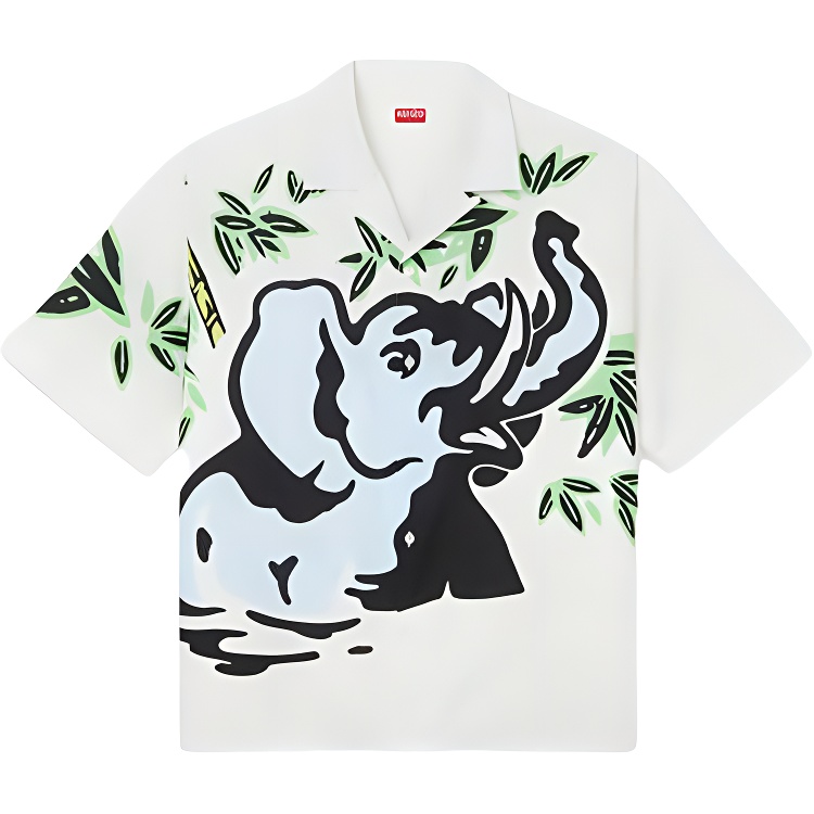 Рубашка jungle elephant KENZO, белый
Рубашка jungle elephant KENZO, белый