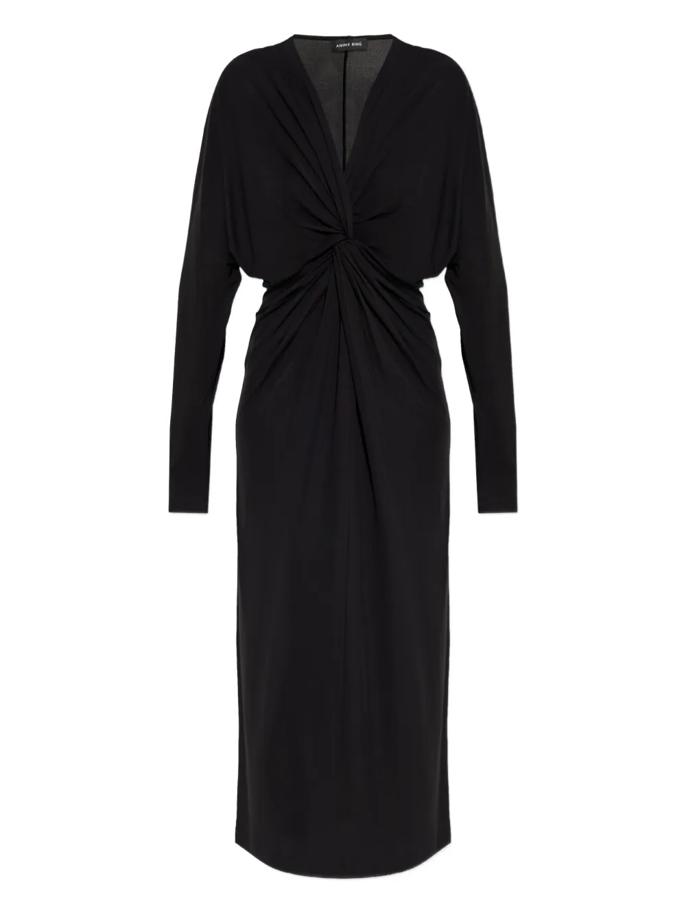 Платье миди Mathilde с длинными рукавами Anine Bing, черный
Платье миди Mathilde с длинными рукавами Anine Bing, черный