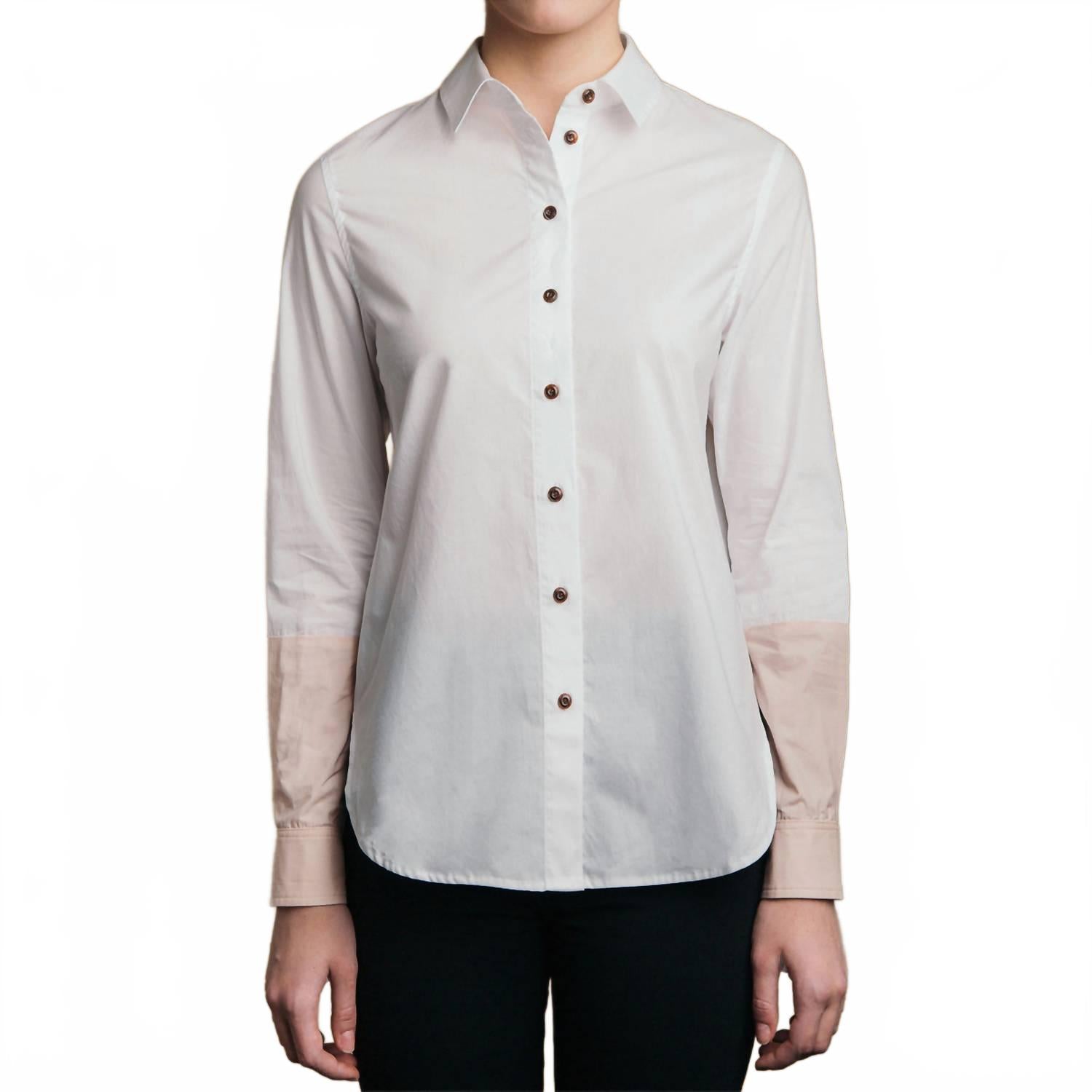 Рубашка с эффектом окунания в цвете бумажно-белый/приглушенный румянец Thirteen Seven
Рубашка с эффектом окунания в цвете бумажно-белый/приглушенный румянец Thirteen Seven