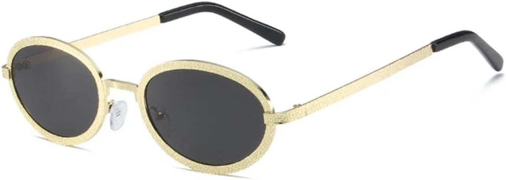 Солнцезащитные очки с защитой UV400 | Овальная металлическая оправа, цветные линзы | Для женщин и мужчин, для занятий спортом на открытом воздухе и вождения DSVIGF, Golden Grey
Солнцезащитные очки с защитой UV400 | Овальная металлическая оправа, цветные линзы | Для женщин и мужчин, для занятий спортом на открытом воздухе и вождения DSVIGF, Golden Grey