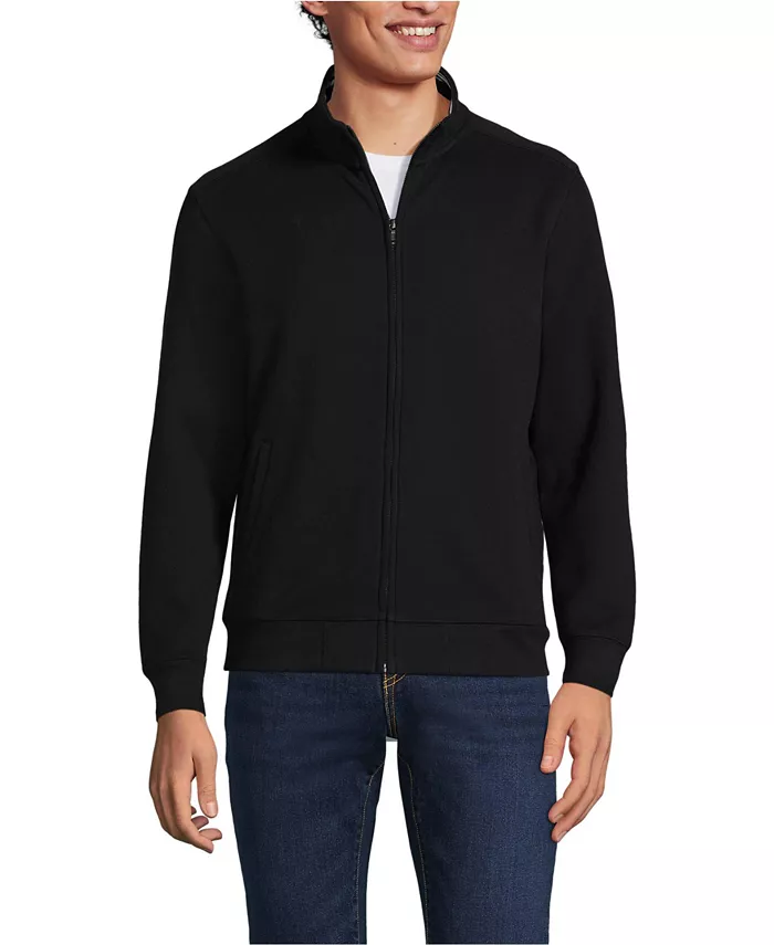 Мужская толстовка Serious Sweats с длинным рукавом и молнией на всю длину Lands' End, черный
Мужская толстовка Serious Sweats с длинным рукавом и молнией на всю длину Lands' End, черный