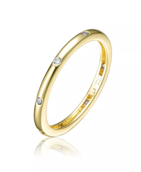 Кольцо-Подвеска из бамбука для подростков/молодых людей, покрытое 14-каратным золотом и эмалью из кубического циркония Rachel Glauber, gold
Кольцо-Подвеска из бамбука для подростков/молодых людей, покрытое 14-каратным золотом и эмалью из кубического циркония Rachel Glauber, gold