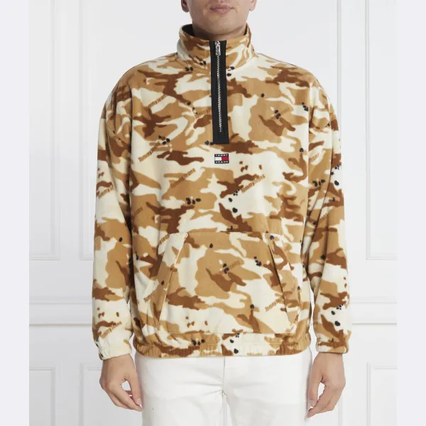 Флисовая толстовка оверсайз с камуфляжным принтом Tommy Hilfiger, коричневый
Флисовая толстовка оверсайз с камуфляжным принтом Tommy Hilfiger, коричневый