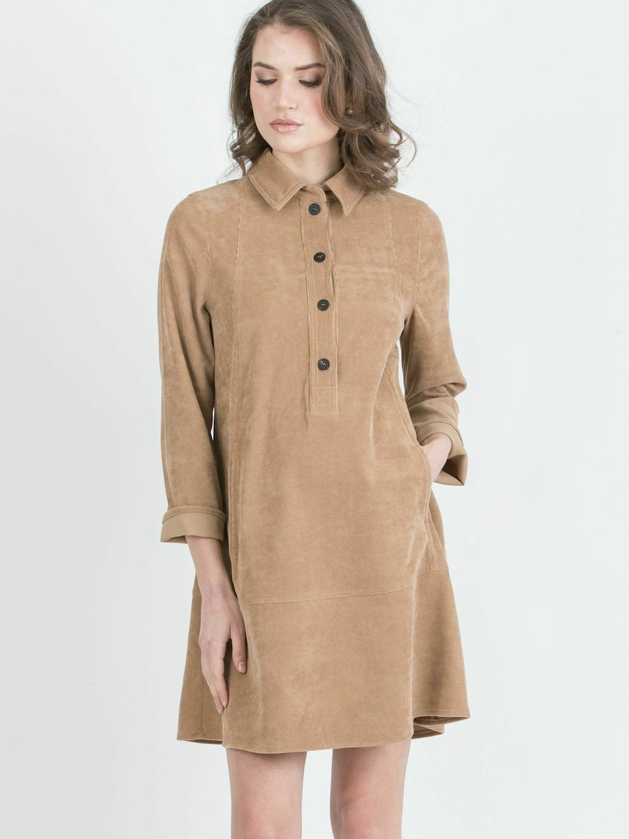 Платье-рубашка Attesa GRETA, коричневый
Платье-рубашка Attesa GRETA, коричневый