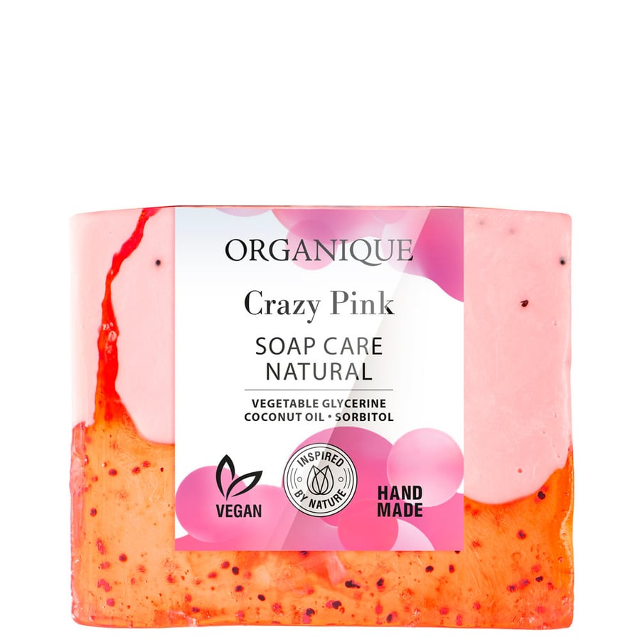 Organique, Crazy Pink, натуральное мыло для ухода, 100 г
Organique, Crazy Pink, натуральное мыло для ухода, 100 г