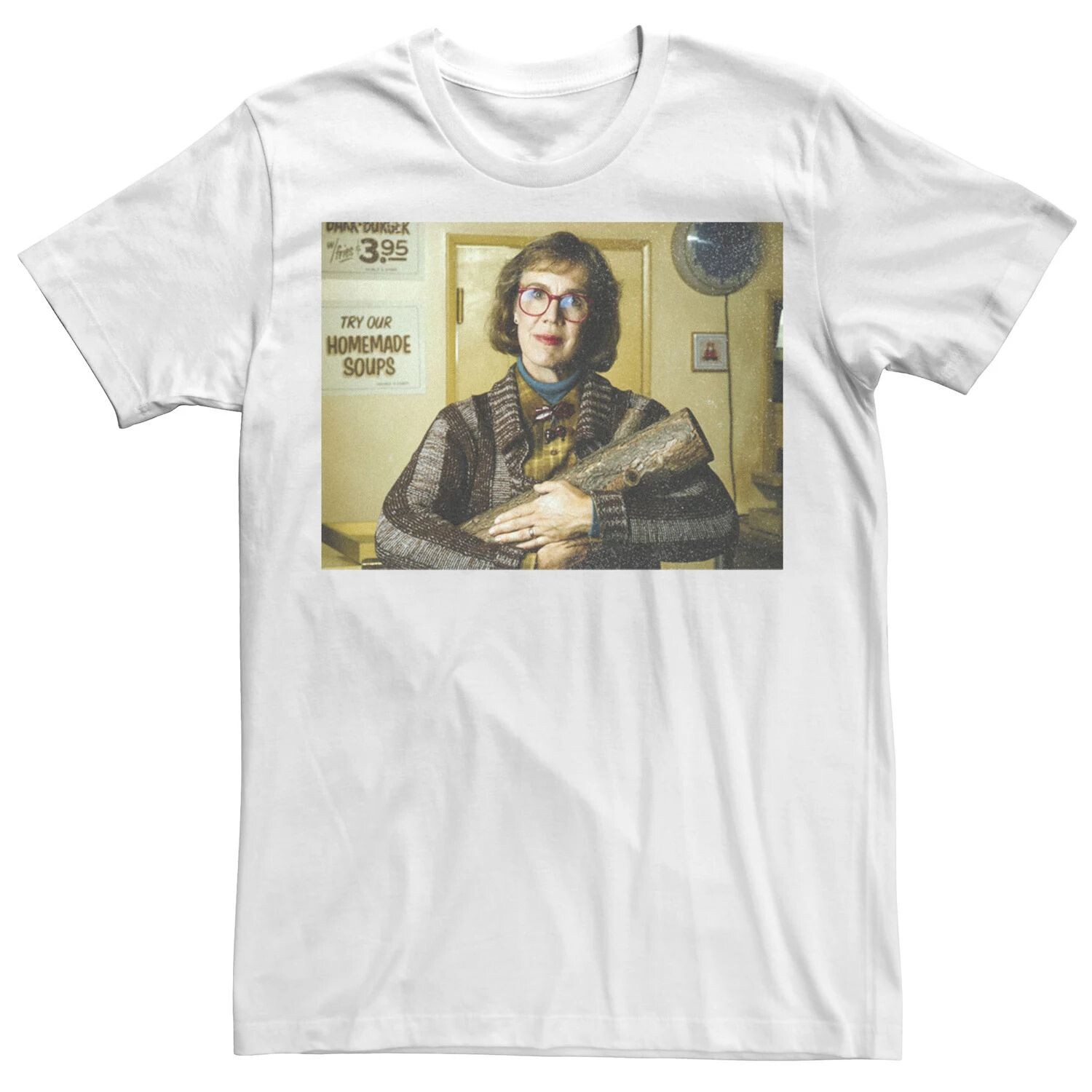 Мужская футболка Twin Peaks Log Lady с портретом в стиле ретро Licensed Character
Мужская футболка Twin Peaks Log Lady с портретом в стиле ретро Licensed Character