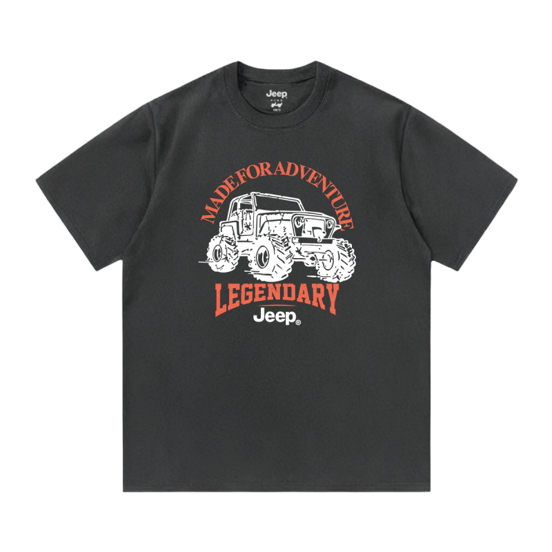 Футболка с круглым вырезом для школьников Jeep, темно-серый
Футболка с круглым вырезом для школьников Jeep, темно-серый