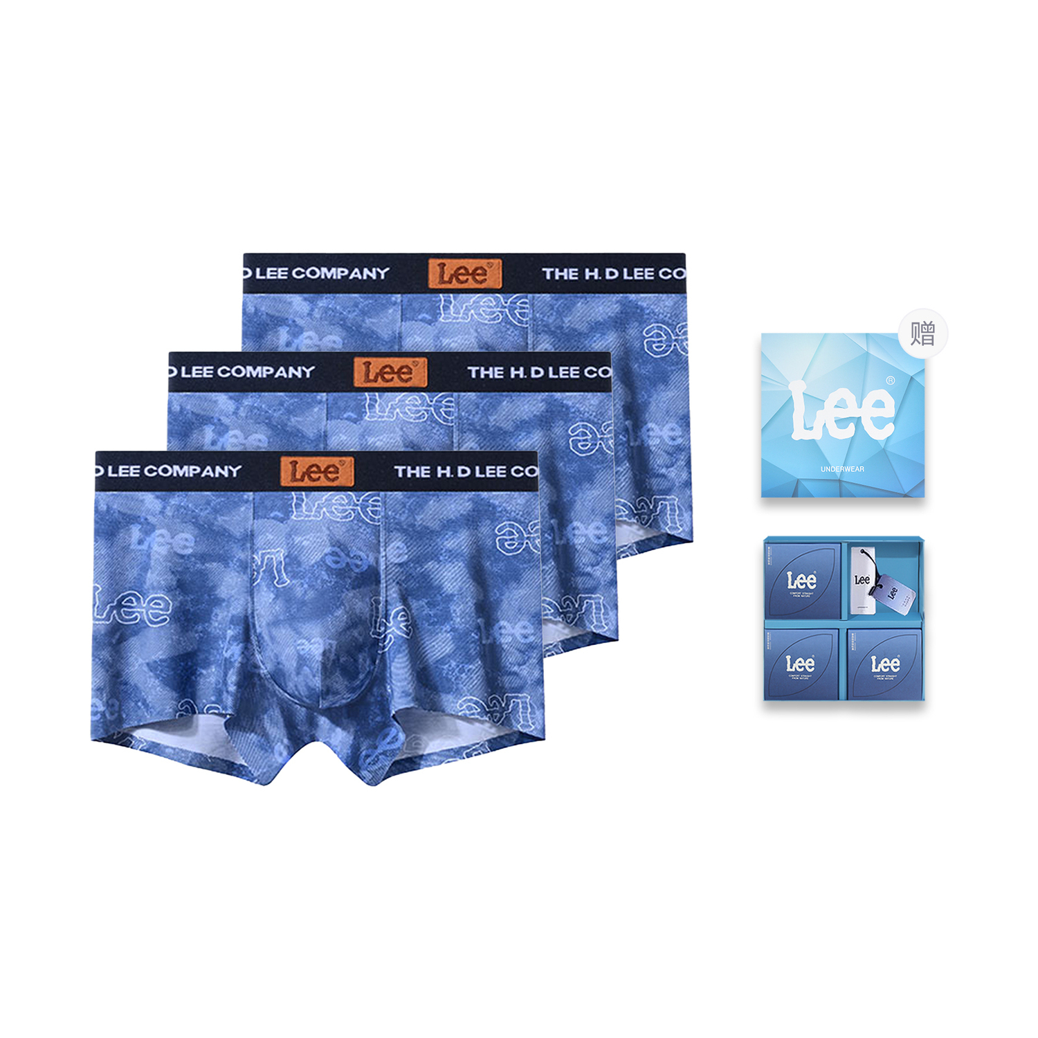 Lee Sunset 5.0 подарочный набор мужского белья 3 шт
Lee Sunset 5.0 подарочный набор мужского белья 3 шт