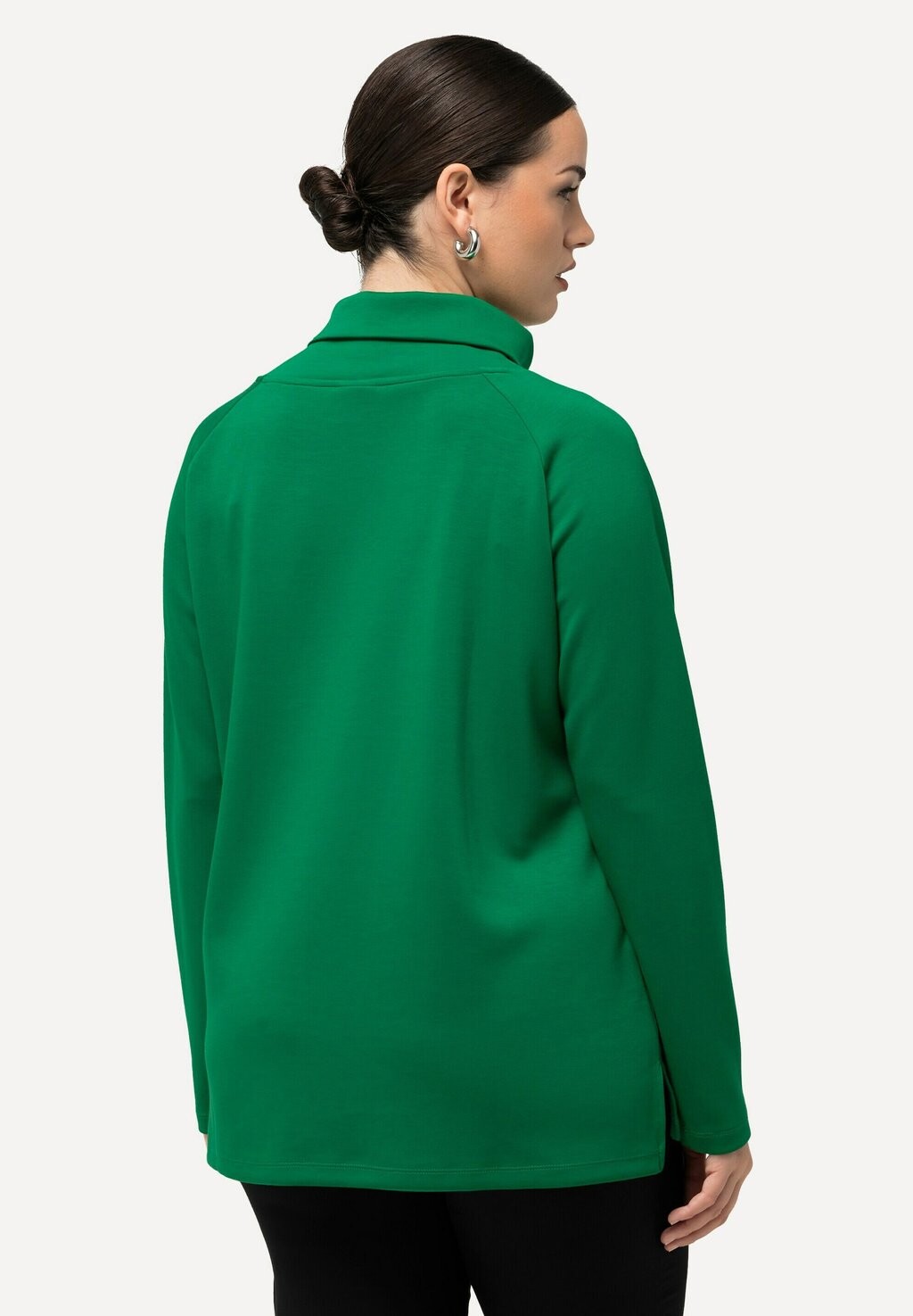 Толстовка Ulla Popken, темно-зеленый
Толстовка Ulla Popken, темно-зеленый
