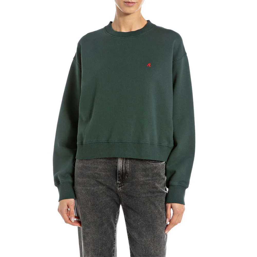 Толстовка Replay W3461C.000.23808, зеленый
Толстовка Replay W3461C.000.23808, зеленый