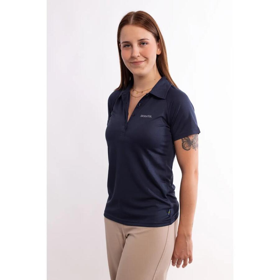 SKRATTA Женская функциональная рубашка-поло Knut
SKRATTA Женская функциональная рубашка-поло Knut