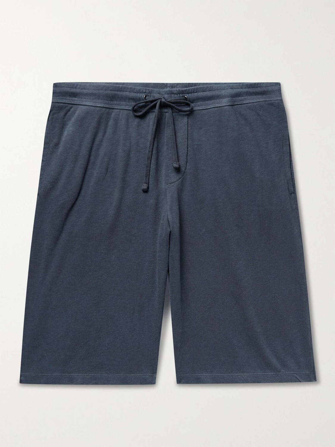 Шорты Mélange из хлопкового джерси с петлей и кулиской JAMES PERSE, нави
Шорты Mélange из хлопкового джерси с петлей и кулиской JAMES PERSE, нави