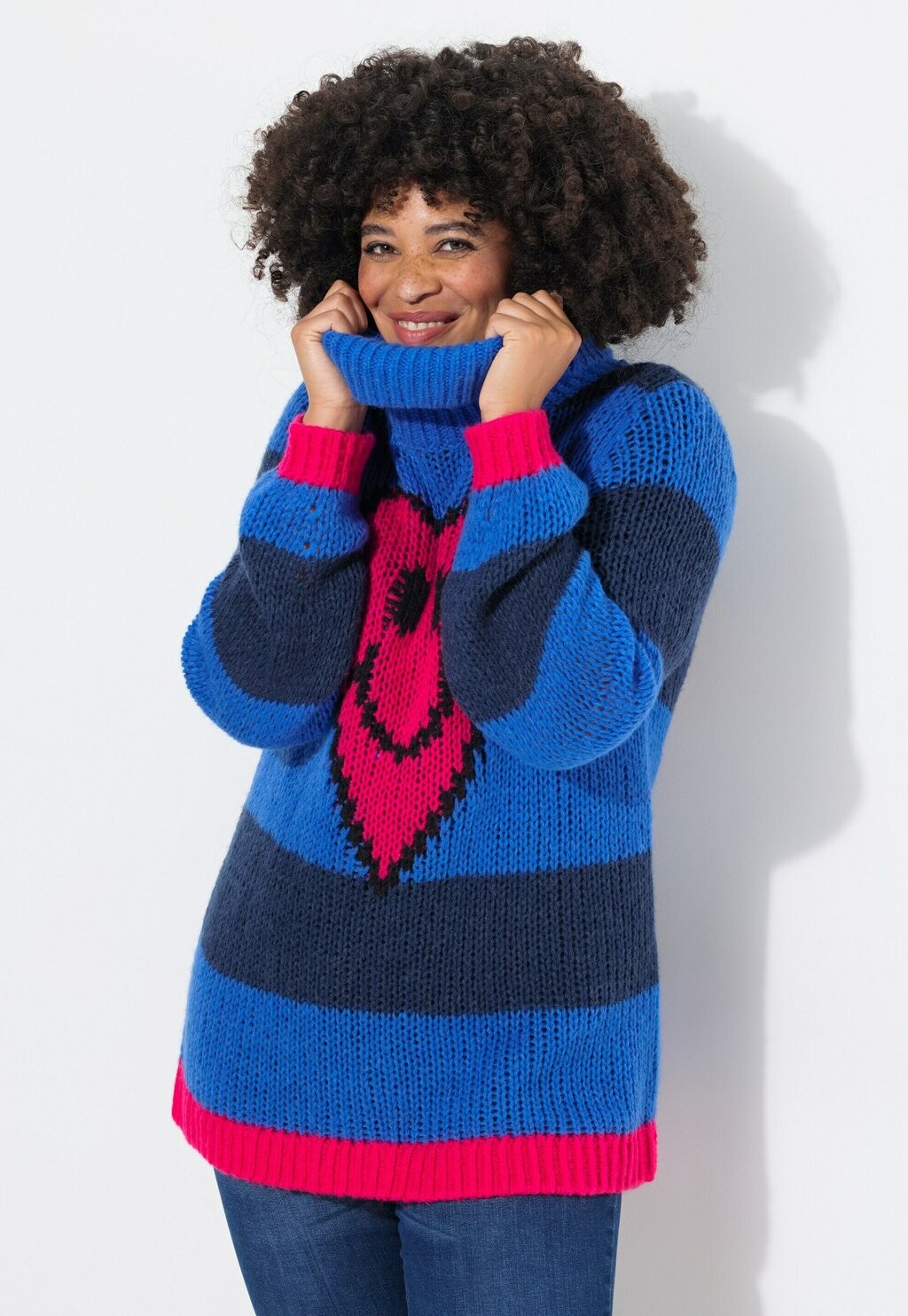 Джемпер WITH BLOCK STRIPES AND HEART SMILEY Angel of Style, синий
Джемпер WITH BLOCK STRIPES AND HEART SMILEY Angel of Style, синий