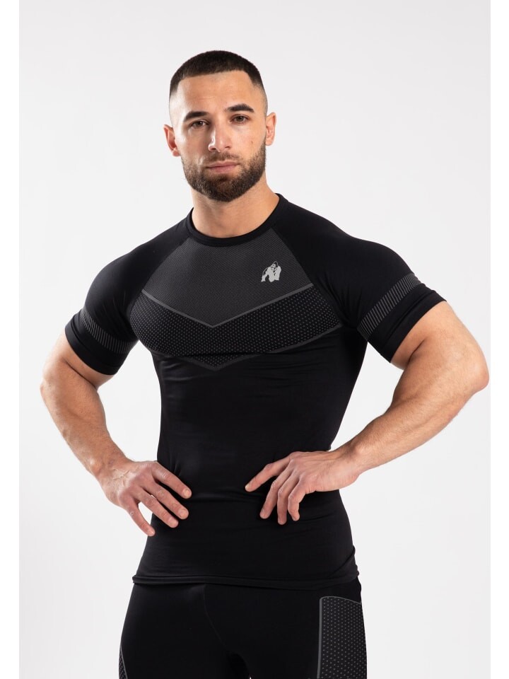 Функциональная рубашка Gorilla Wear Norton Nahtloses T-Shirt – Schwarz
Функциональная рубашка Gorilla Wear Norton Nahtloses T-Shirt – Schwarz