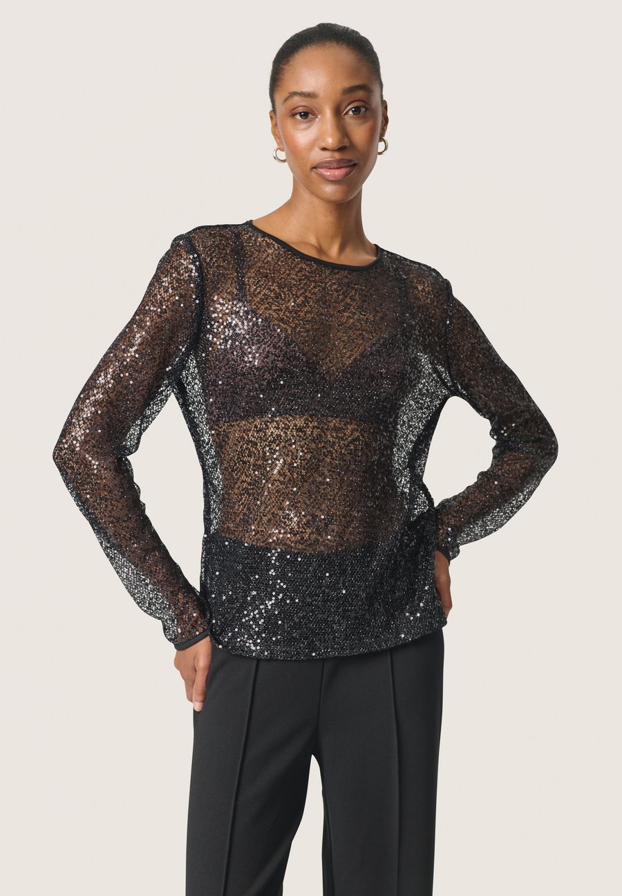 Блуза Soaked in Luxury Blouse, Black
Блуза Soaked in Luxury Blouse, Black