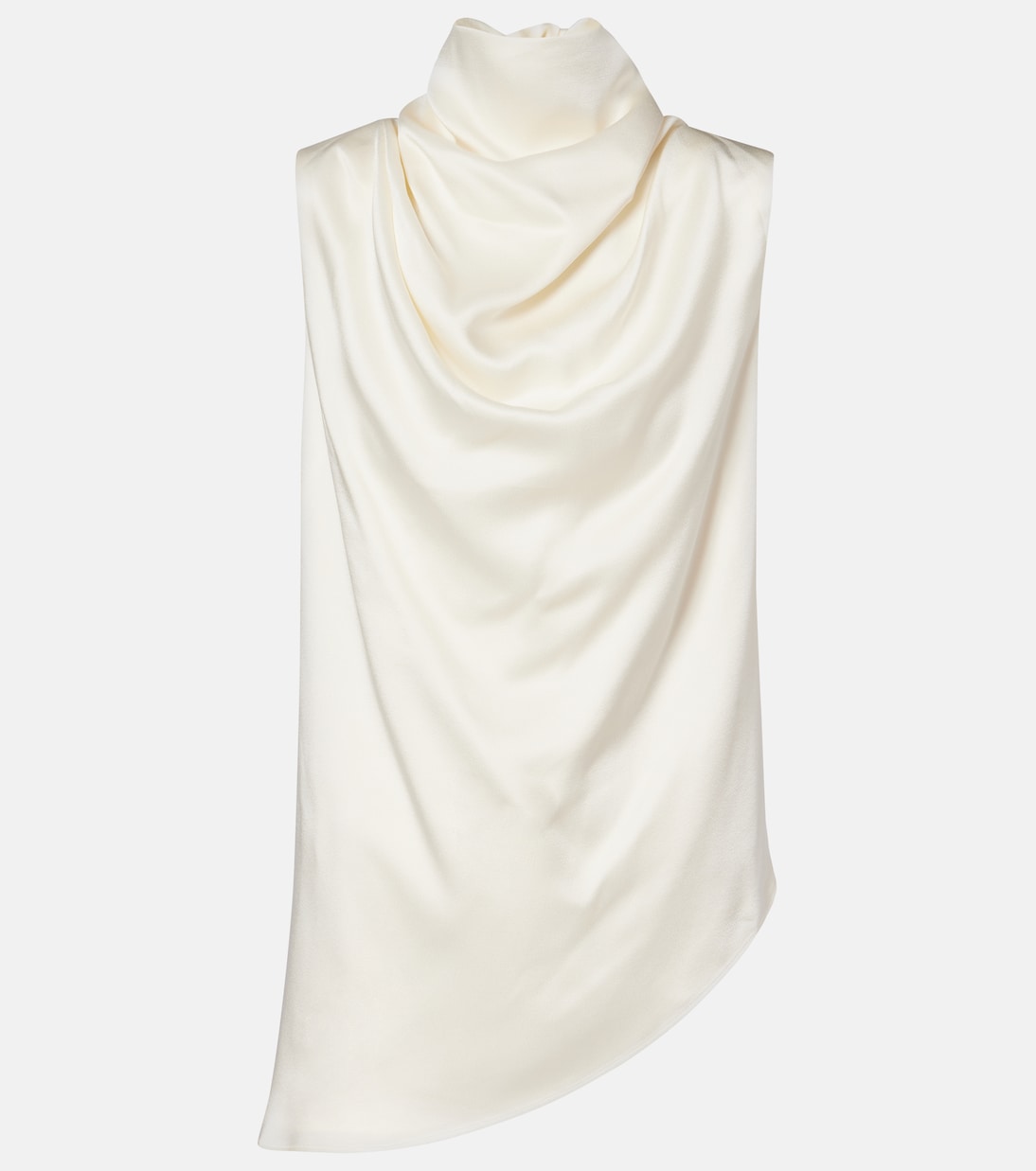 Драпированный топ из сатина Róhe, кремовый
Драпированный топ из сатина Róhe, кремовый