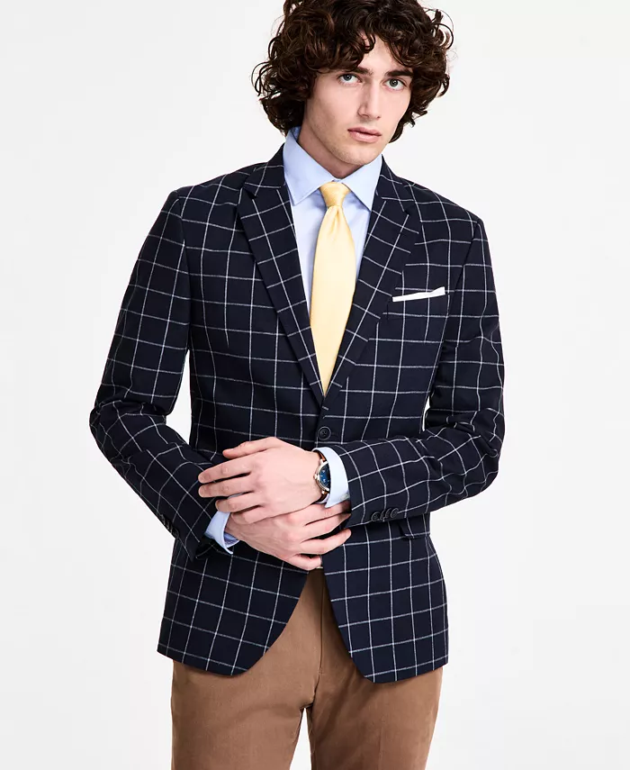 Мужской хлопковый и льняной печатный спортивный пиджак Modern-Fit Nautica, синий
Мужской хлопковый и льняной печатный спортивный пиджак Modern-Fit Nautica, синий