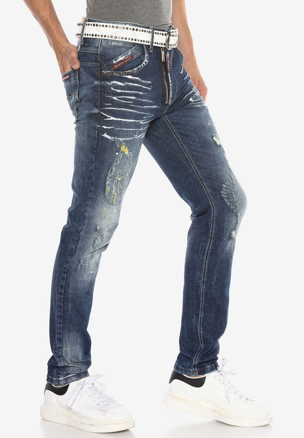 Джинсы прямого кроя Cipo & Baxx, синий
Джинсы прямого кроя Cipo & Baxx, синий