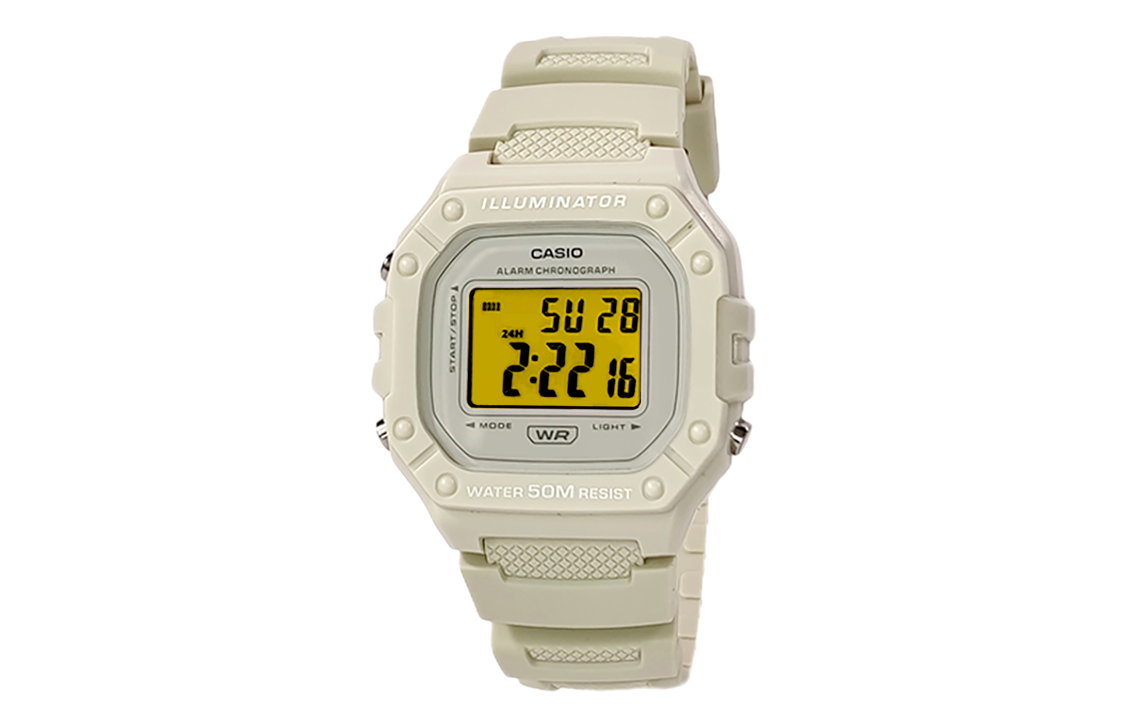 CASIO Мужские часы Retrofit Series с кварцевым механизмом и ремешком из смолы, белый циферблат
CASIO Мужские часы Retrofit Series с кварцевым механизмом и ремешком из смолы, белый циферблат