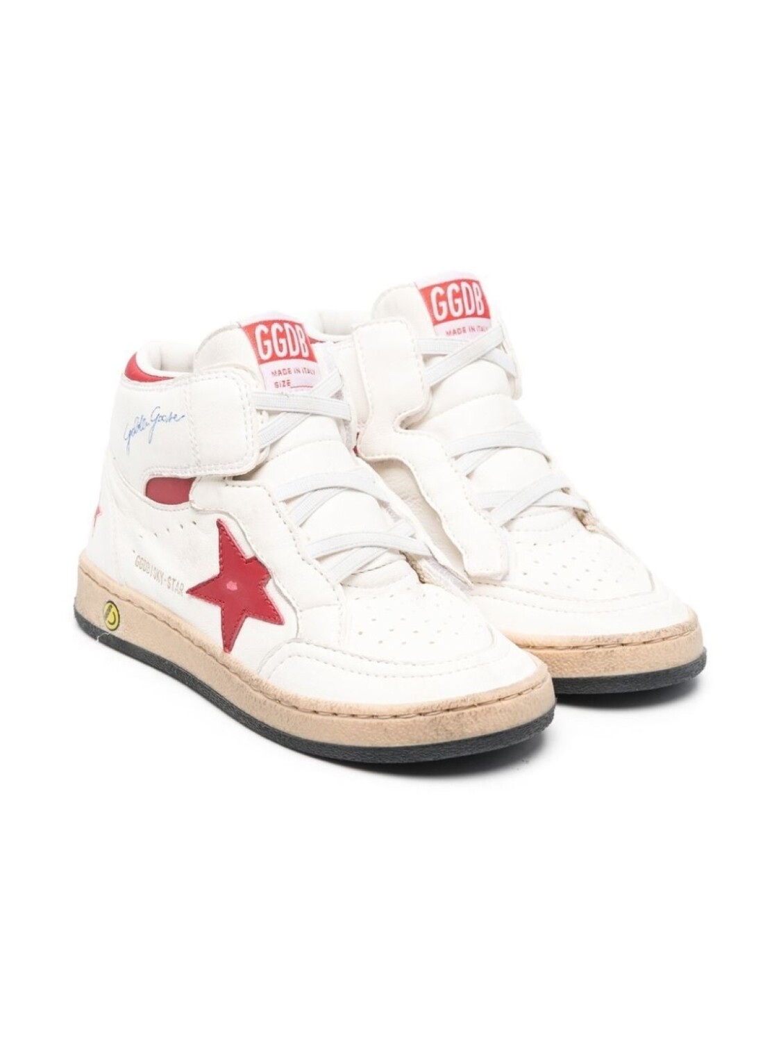 Golden Goose Kids высокие кроссовки Sky-star, белый
Golden Goose Kids высокие кроссовки Sky-star, белый