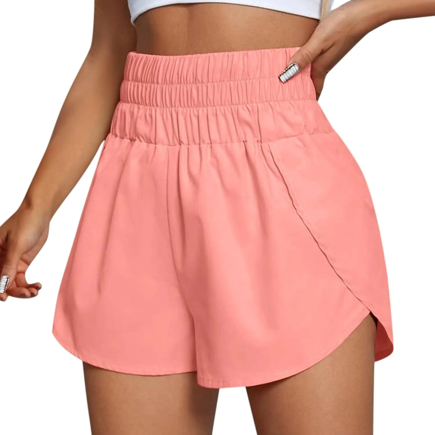 JiXiang женские шорты для спортзала High Waisted Dolphin Running Bottoms Casual Plus Size с сетчатой подкладкой
JiXiang женские шорты для спортзала High Waisted Dolphin Running Bottoms Casual Plus Size с сетчатой подкладкой